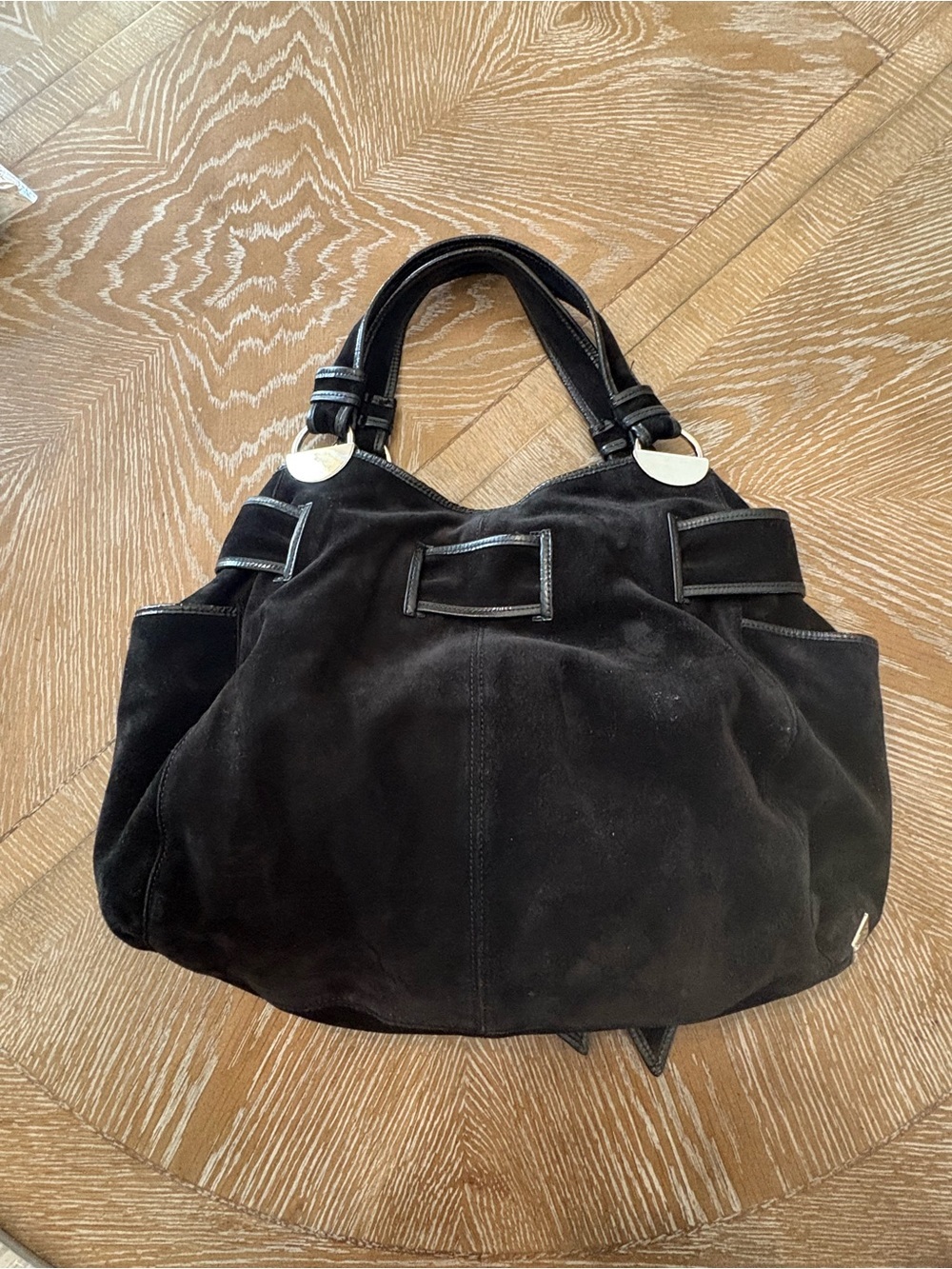 Kooba handbag Kooba Elisha bow detail HOBO BAG PURSE - Picture 7 of 13